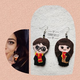 Orecchini Harry Potter Hermione Granger 