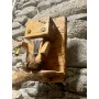 GnomoBOT Robot Pallet Design Arredo Casa idea regalo riciclo legno rame vintage
