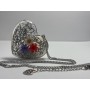 Collana ciondolo a cuore 4 cm