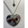 Collana ciondolo a cuore 4 cm 