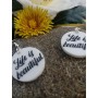 Orecchini Palabras-Life Is beautiful 