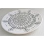 MANDALA -  PIATTO DECORATIVO IN TERRACOTTA