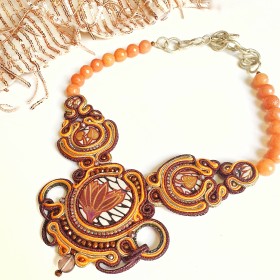 Maxi collana soutache