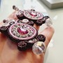 Orecchini pendenti soutache